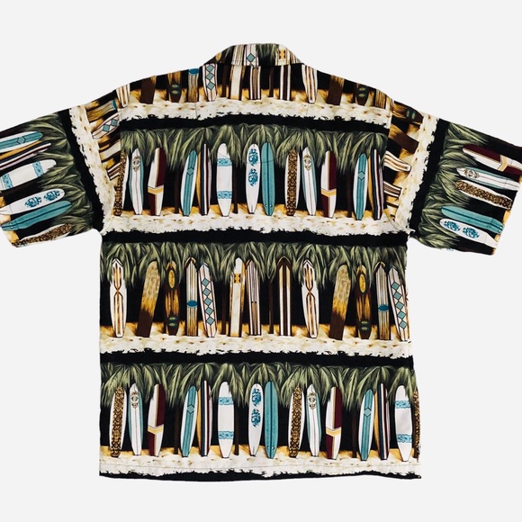 Sun Casuals  Men’s Vintage Y2K Surf Boards Hawaiian Shirt Beachy Size XL - Picture 4 of 8